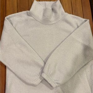 Cozy White Turtleneck Sweater